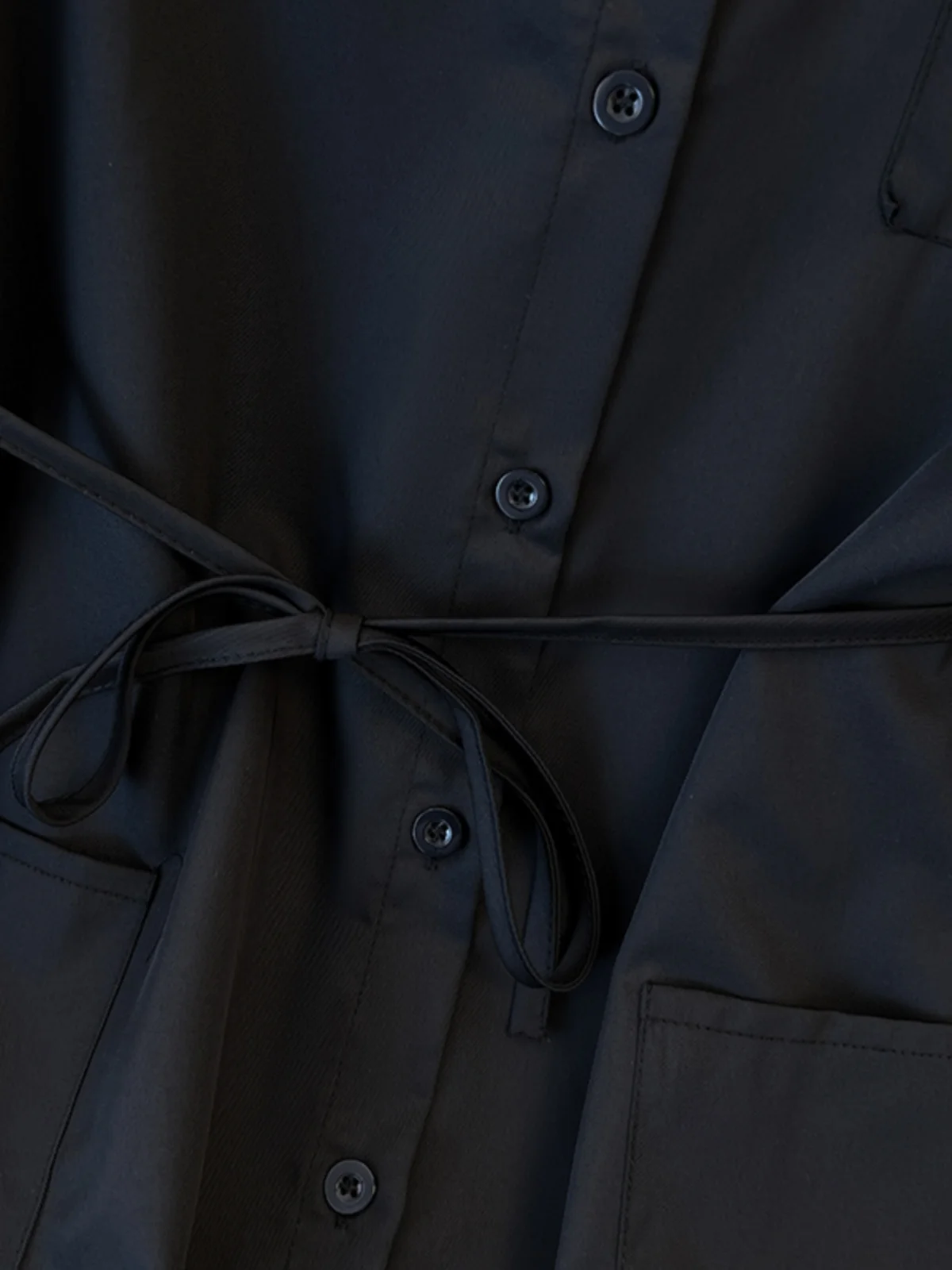 Европейские товары High Sense черные рубашки с длинными рукавами женские осенние