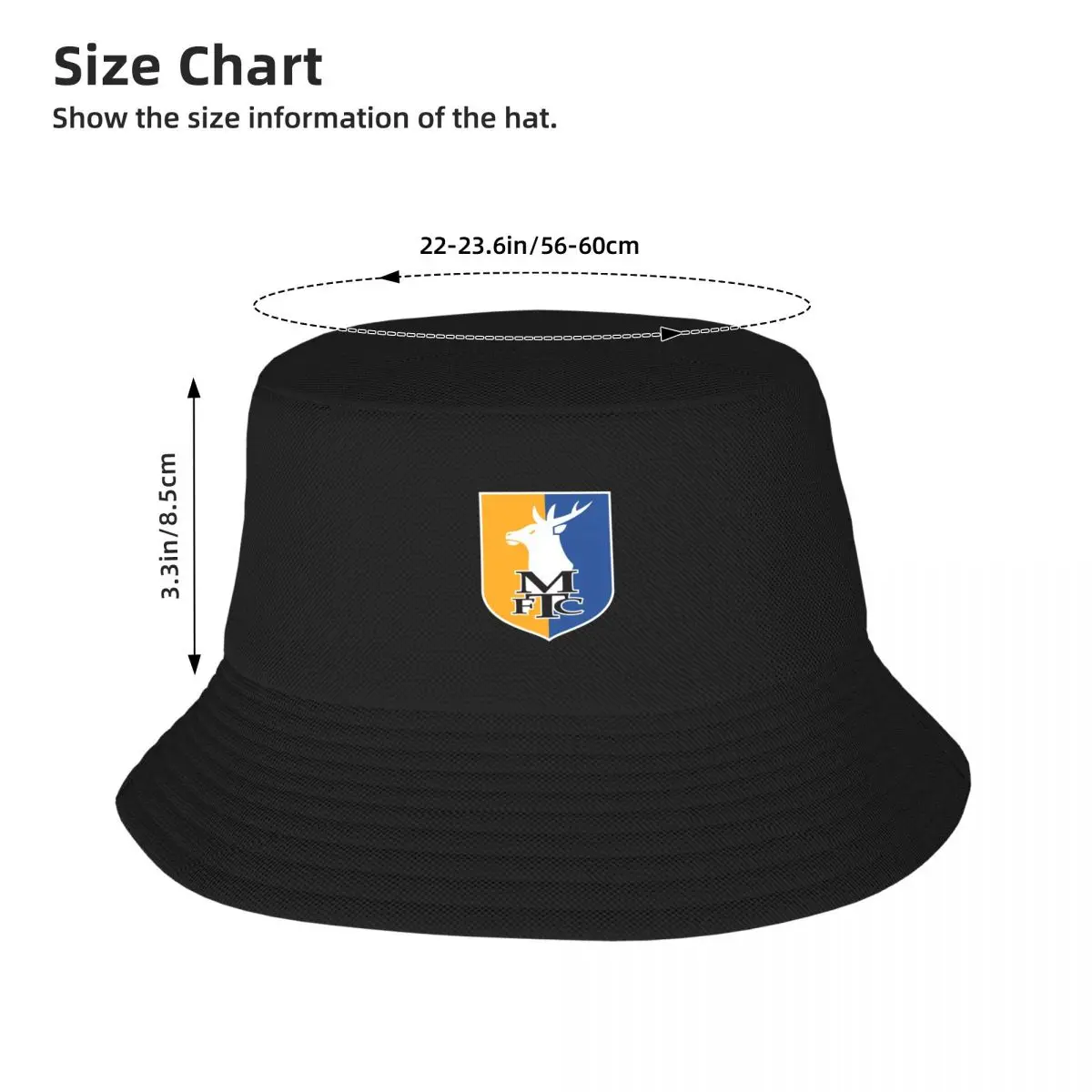 Лучший Клуб Merch Mansfield Town FC дизайнерская Панама походная шляпа твердая рыболовная
