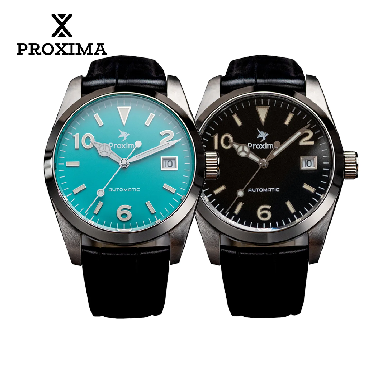 

Proxima PX1690-2610 Automatic Mechanical Watches Sapphire Retro Classic Stainless Steel Luxury Business Watch 20Bar Luminous