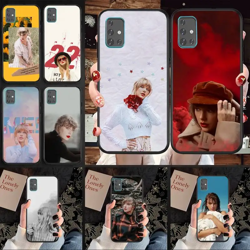 

Sexy Singer Taylor Swifts Phone Case For Samsung A71 A80 A91 A01 A02 A11 A12 A21 A31 A32 A20E Cover Coque