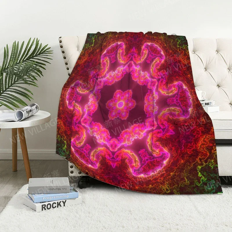 Теплое плед из флиса