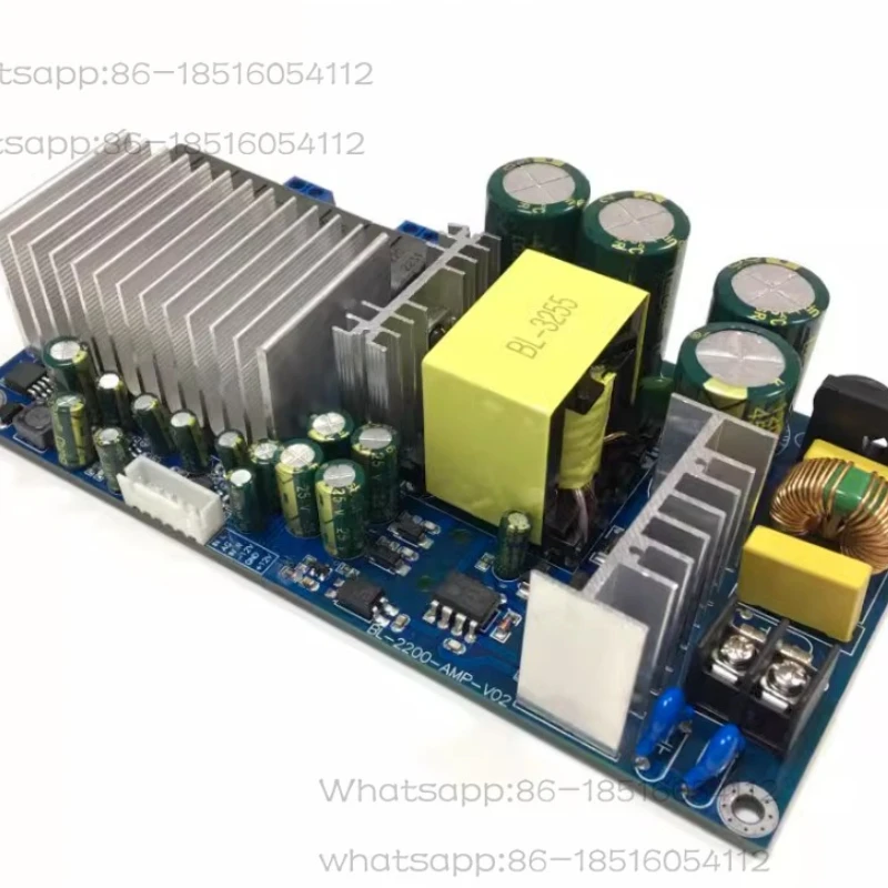 Фото Модуль усилителя мощности TPA3255, аудиофильский цифровой HIFI-усилитель класса D, высокомощный двухканальный стереоусилитель 2.0, 300 Вт*2 №1