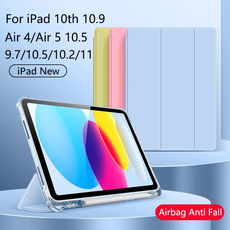 

For iPad Pro 11 Pro 10.5 Case iPad Air 5 Air 4 Mini 6 5 4 iPad 9th 8th 7th 10.2 5th 6th For iPad 10th Generation Case 10.9 2022