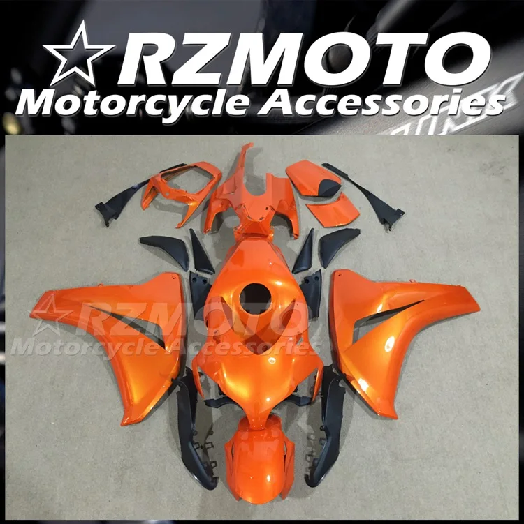

Новый Яркий обтекатель для мотоцикла, подходит для HONDA CBR1000RR 2008 2009 2010 08 09 10 11, кузов оранжевого цвета