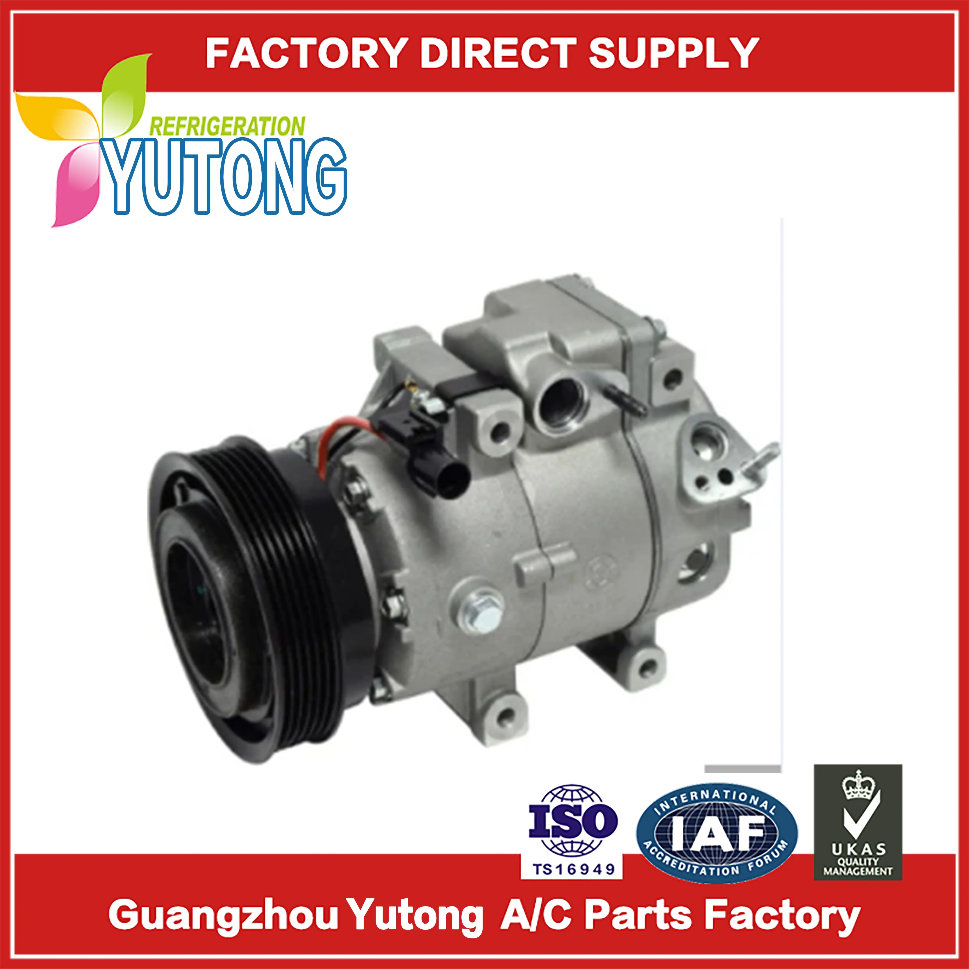 

AC Compressor Vs18m 97701-3K720 97701-3K220 97701-2b200 for Hyundai Sonata/Santa Fe 97701-3K720 97701-3K220 97701-3K125 97701-2