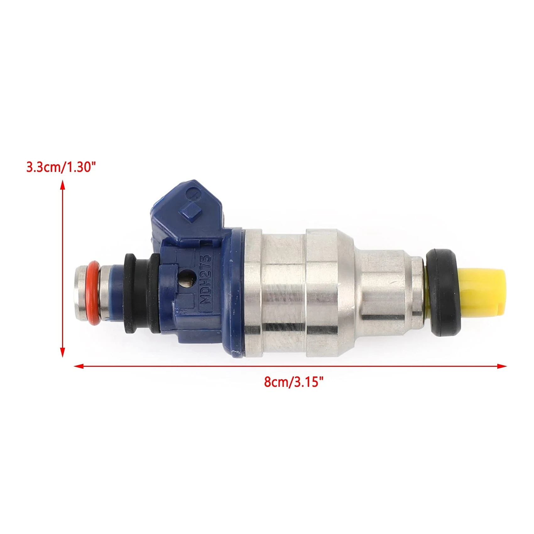 Комплект топливных форсунок из 4 шт. подходит для Mitsubishi 2.4L L4 1994-1999 842-12147 MDH275 INP-065