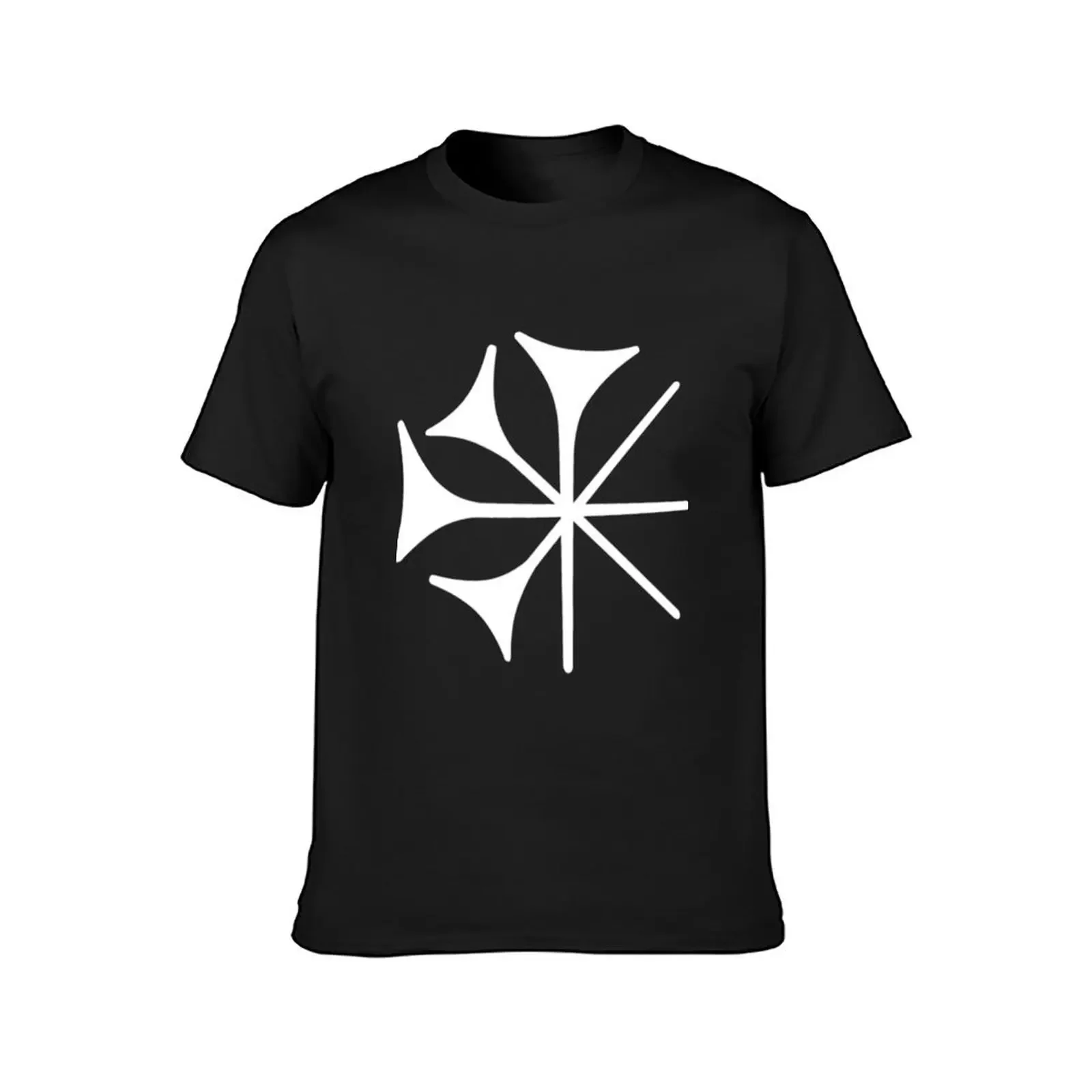 Cuneiform DINGIR (Бог) ~ белое обязательство. Мужские футболки большого размера с