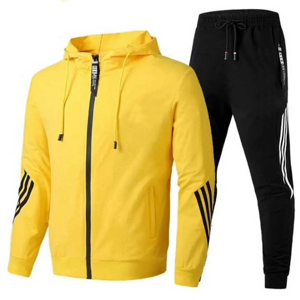 Spring And Autumn Men'S And Women'S Sports Set Jogging Track And Field Trend High End Sports Running Set