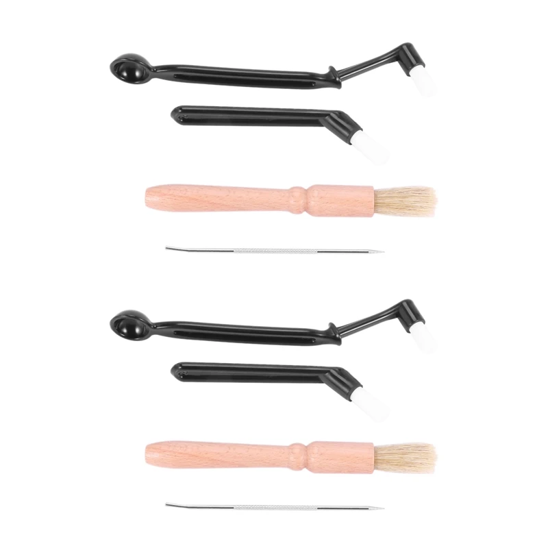 

8 Pcs Coffee Machine Cleaning Set Coffee Grinder Brush Coffee Machine Group Head Cleaning Brush