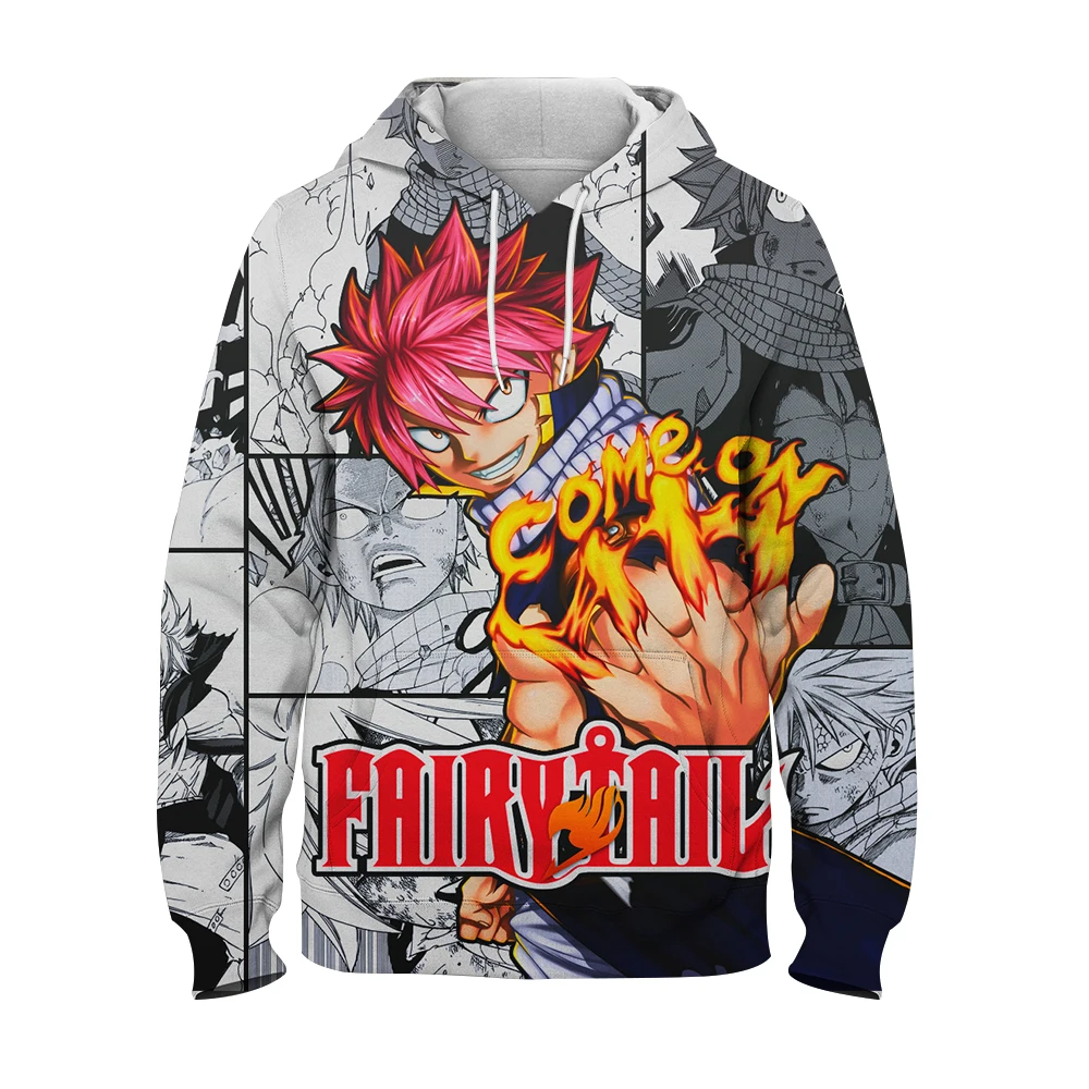 

Winter Anime Men Hoodie Fairy Tail Hooded Sweatshirts Trendy Streetwear Sudadera Fairy Tail Oversized Women Long sleeve Hoodies
