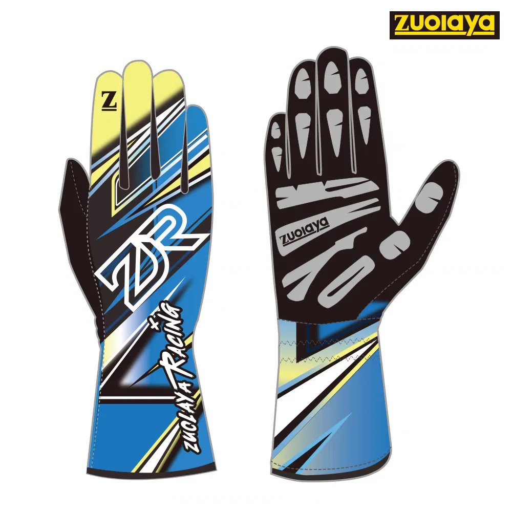 

Перчатки для картинга, перчатки с длинным внешним швом, нескользящие, легкие и тонкие, силиконовые, износостойкие и настраиваемые.