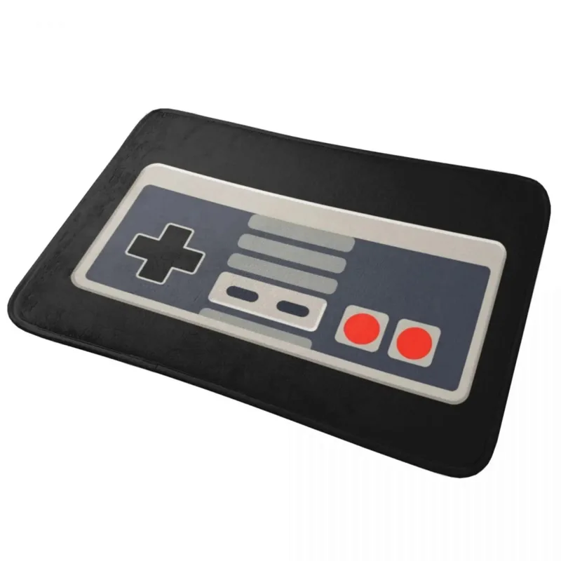 

Vintage Gamer Doormat Non-slip Super Absorbent Bathroom Floor Mats Home Entrance Rugs Kitchen Bedroom Carpet Hallway Footpad