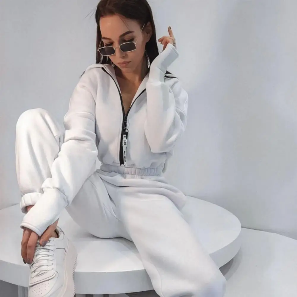 

Зимний комбинезон, плотный свободный утепленный комбинезон с манжетами на рукавах, женский зимний комбинезон для повседневной носки