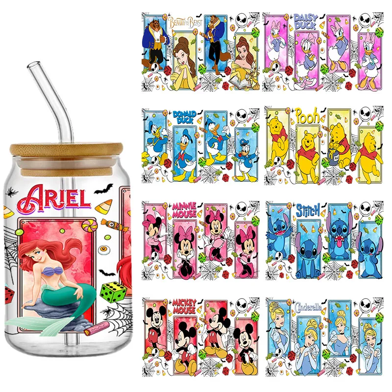 Наклейка на чашку Disney переводная самоклеящаяся Водонепроницаемая наклейка с