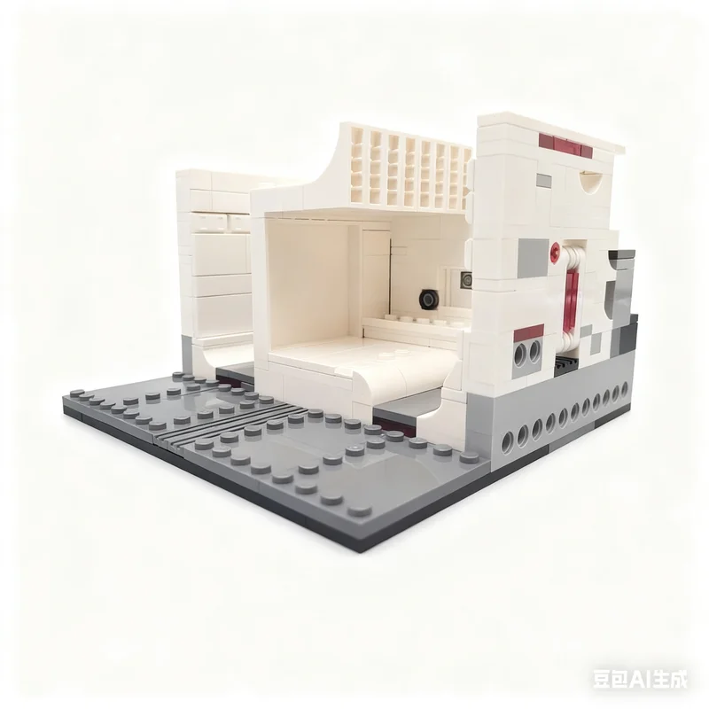 415 деталей MOC: Модель имперской тюремной камеры Кассиана Эндора из Star Battle, конструктор, архитектурная модель, рождественский подарок, идея для самостоятельной сборки (art.: 3920dc70a8f05) - 3920dc70a8f05