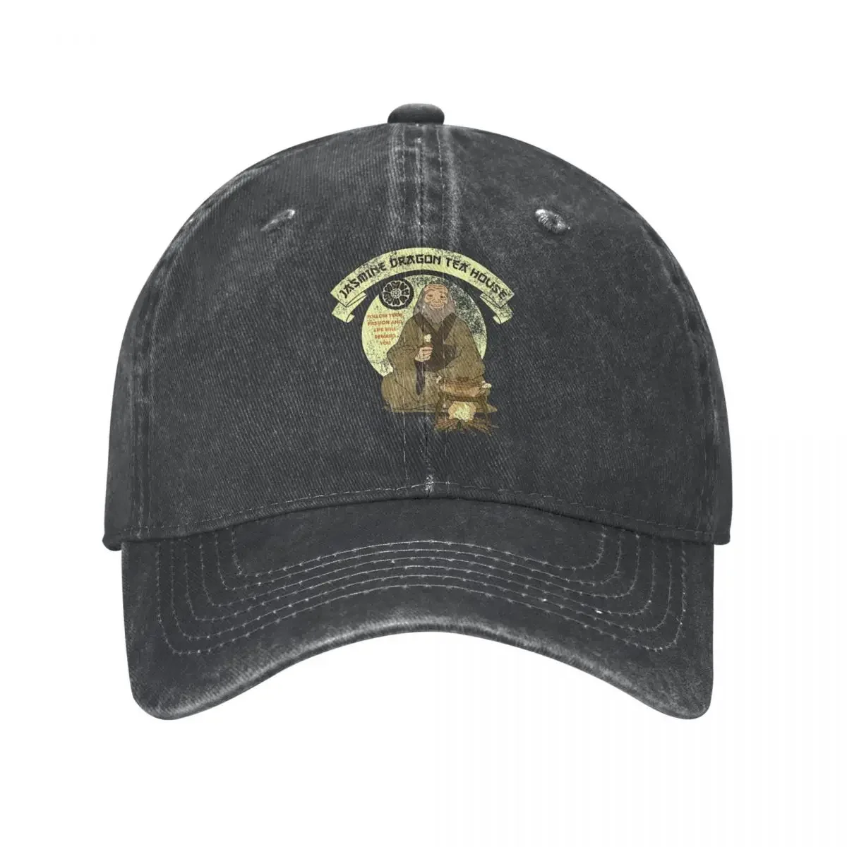 Бейсбольная кепка The Last Airbender Iroh Jasmine Dragon Tea унисекс хлопковая Snapback регулируемая в
