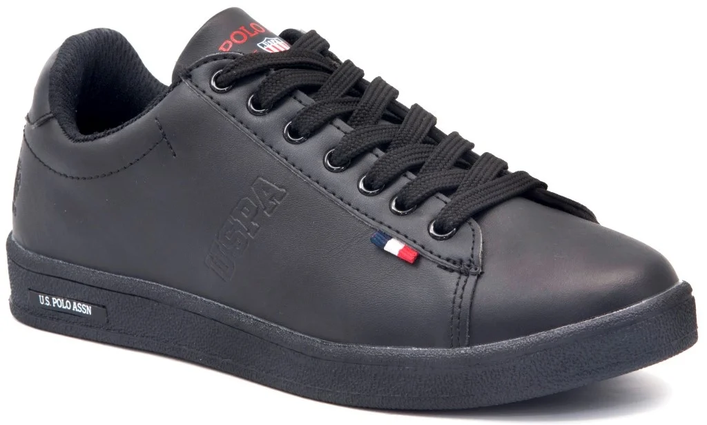 

U.S. Polo Assn. 1608 FRANCO G BLACK Ladies Shoes Woman Casual