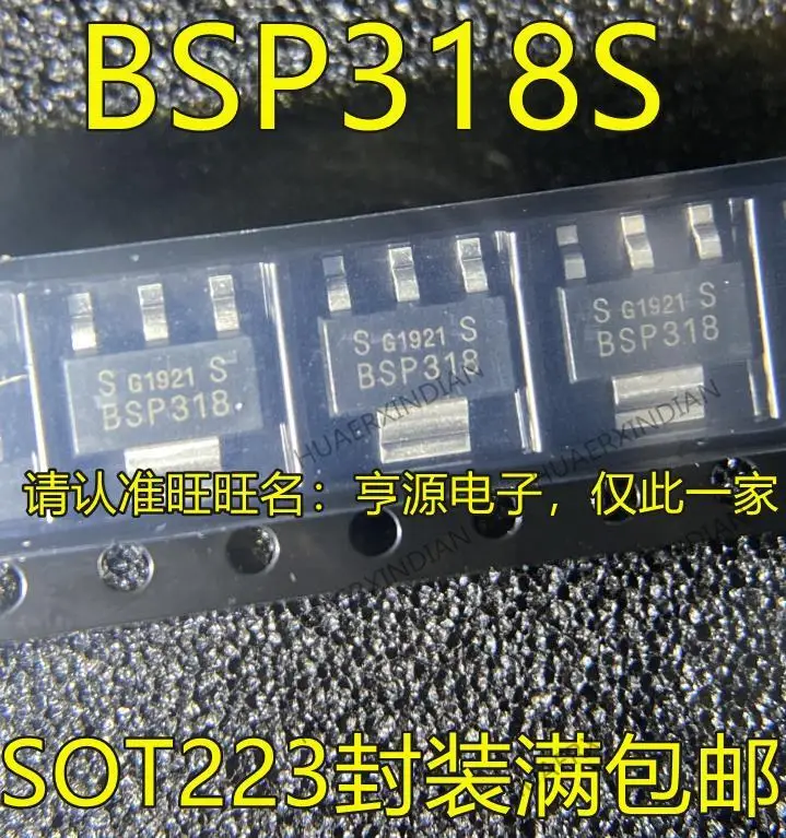 

10PCS New Original BSP318SL6327 BSP318S BSP318 SOT223