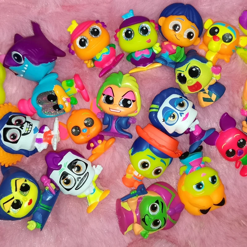 Фото Disney Doorables Dopamine Stitch Lotso Jafar Ulasu Фигурки Красочные стеклянные глаза Кукла Коллекционные игрушки Украшения Подарки для детей №1