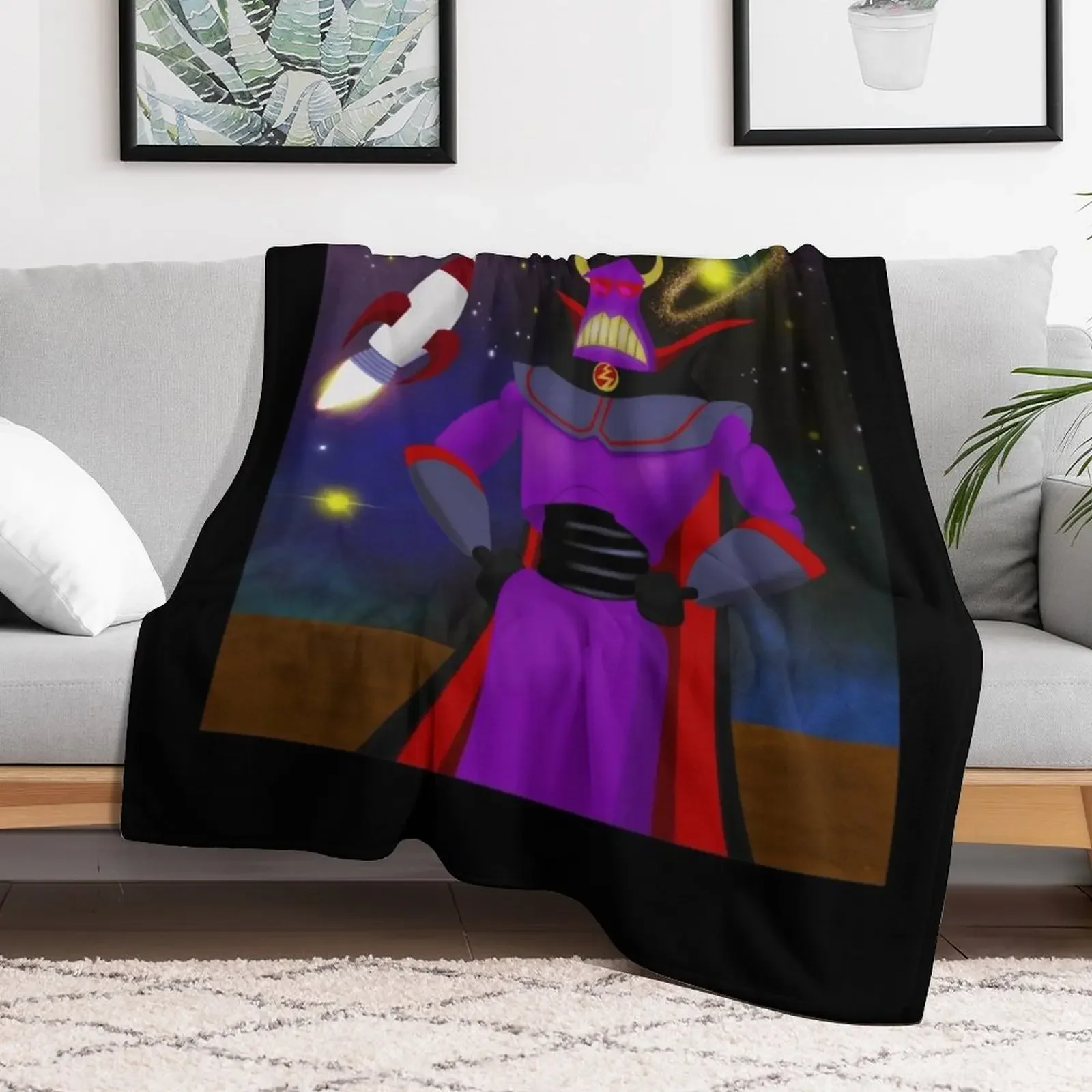 Фото Плед Zurg: Теплое плюшевое пушистое одеяло для гостиной №2