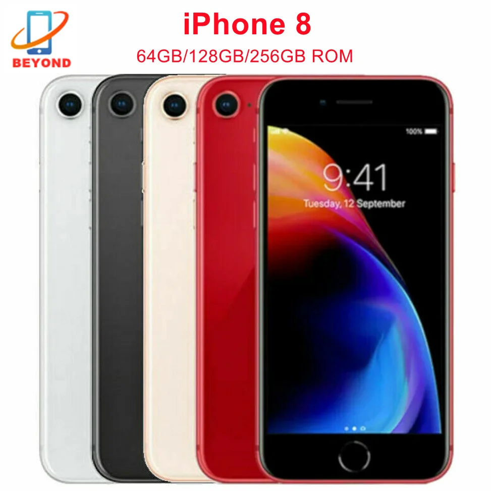 Смартфон Apple iPhone 8, 2/64ГБ, 2/256ГБ, global, Б/у | AliExpress