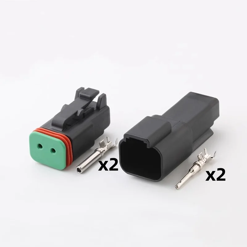 1 комплект 2-контактный разъем Deutsch DT DT06-2S/DT04-2P водонепроницаемый электрический