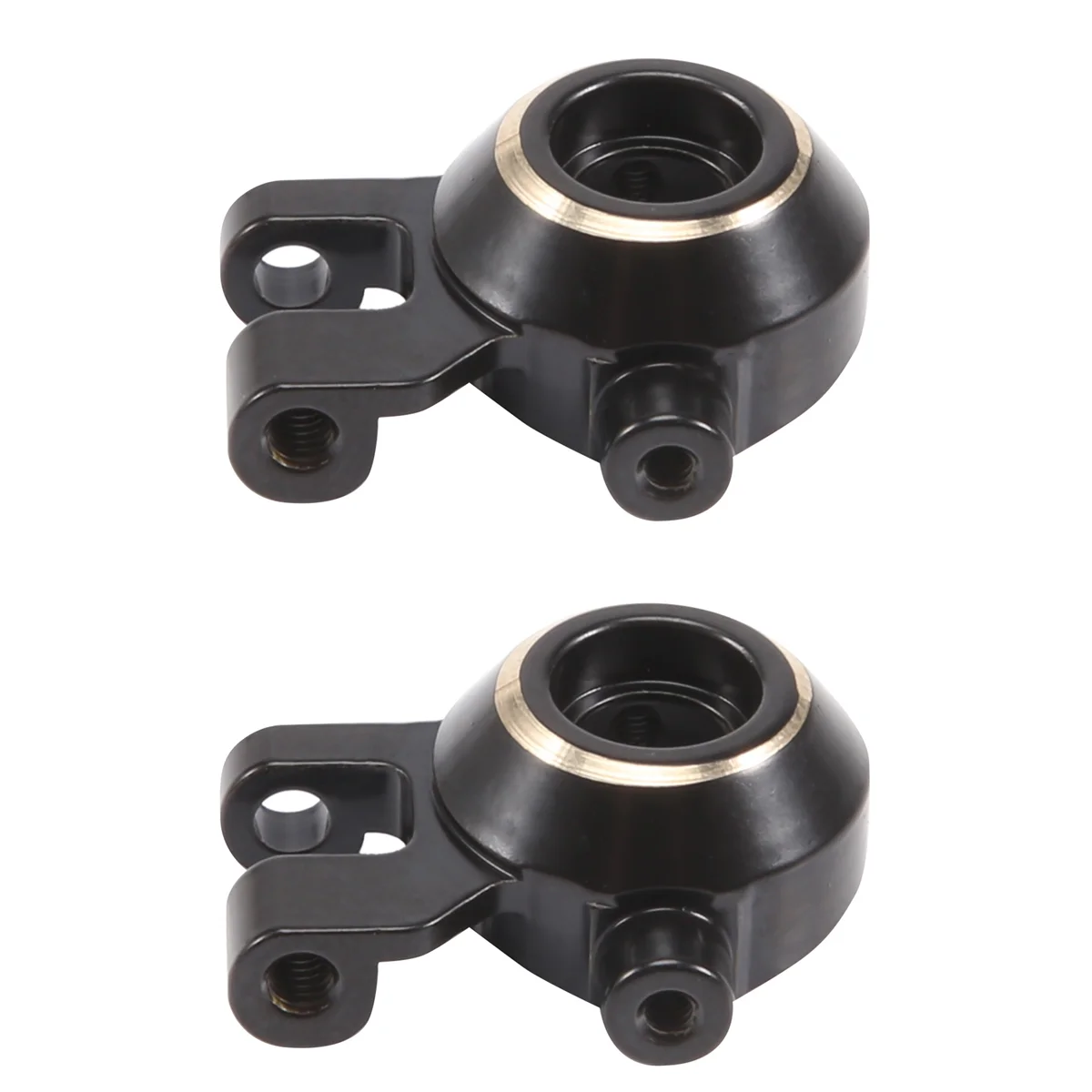 

2Pcs Brass Steering Blocks Steering Knuckle 9737 for TRX4M 1/18 RC Crawler Car Upgrade Parts Accessories
