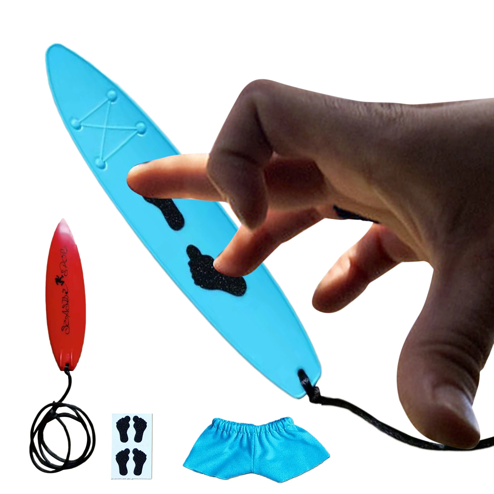 Mini Surfboard Finger Board Surf For Car Window Fingerboard Toy Finger Surfboard Mini Fingerboard Creative Cool Surfboard Toy