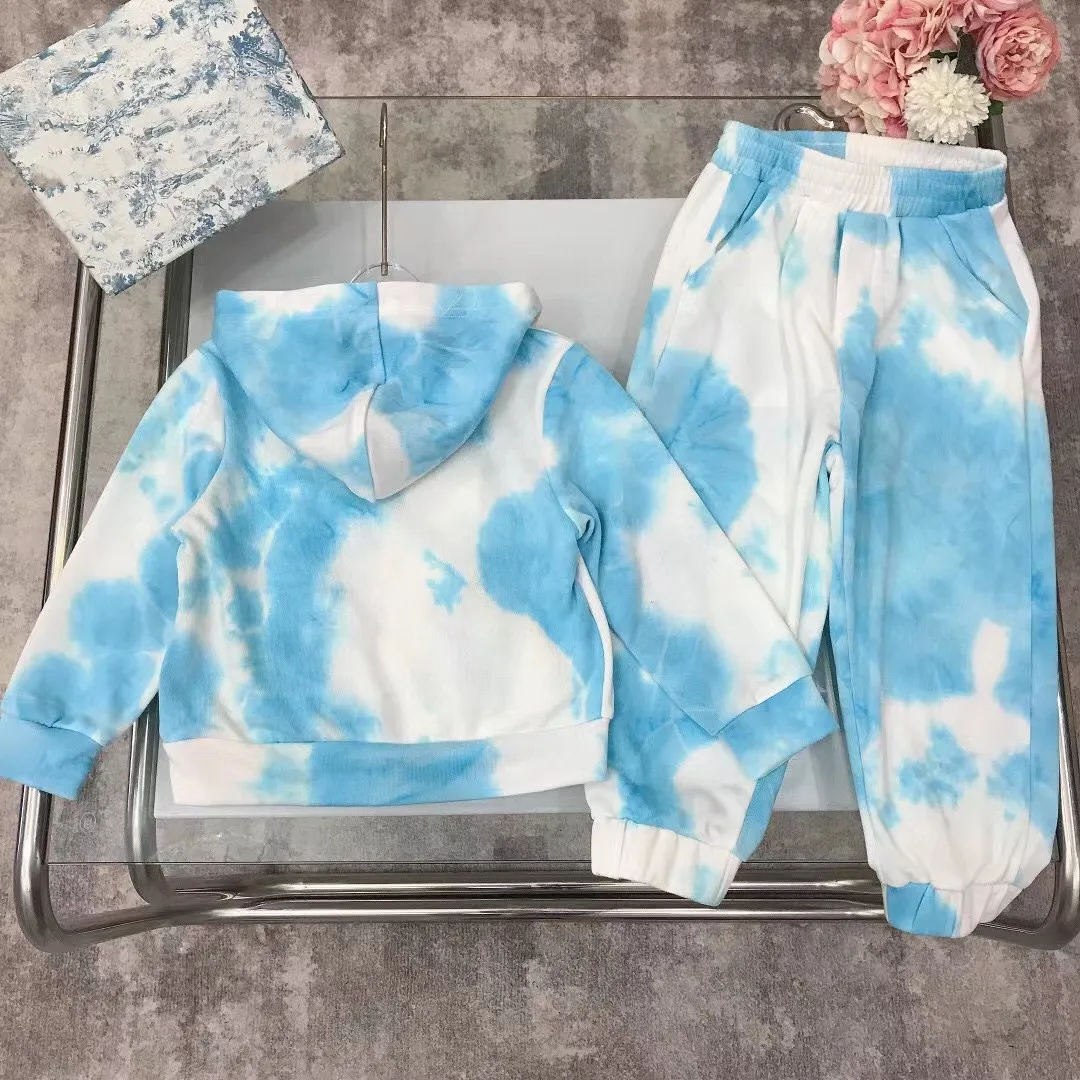 

Осень 2023, Высококачественная толстовка с капюшоном и брюки, комплект одежды для подростков, модная одежда для мальчиков от 3 до 14 лет