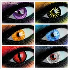 Контактные линзы EYESHARE, цветные, для косплея аниме
