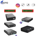 Мини-камера 4K 1080P Full HD, видеокамера ночного видения для домашней безопасности, аудиорегистратор с датчиком движения