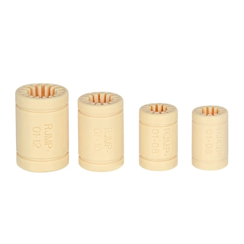 

RJMP-01 Plastic Linear Bearings 8/10/12mm RJ4JP-01-08 Bushing Polymer Bearing Shaft for PRUSA 3D Printer DIY Part