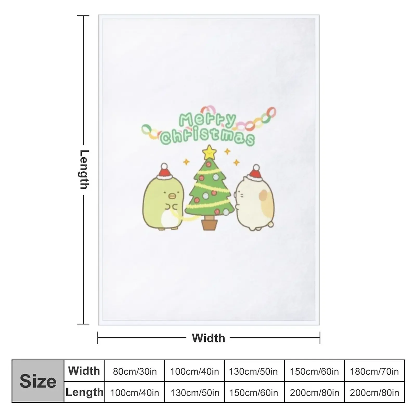 Рождественское одеяло Sumikko gurashi пушистые одеяла для кровати