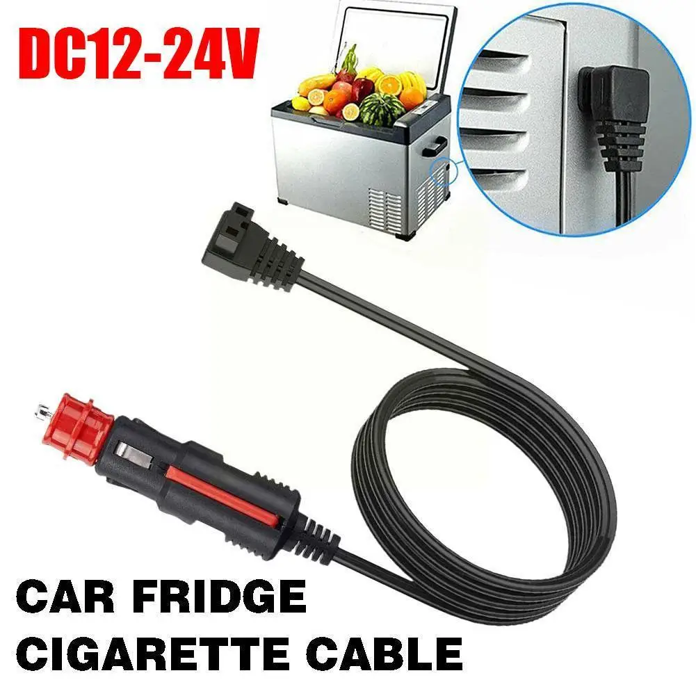 

2m/3m/4m For Car Refrigerator Warmer Extension Power Cable 12A Car Fridge Cigarette Cable Cooler Charging Replacement Line L0E5