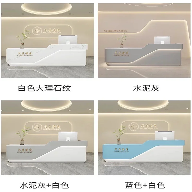 Минималистичный мебельный магазин стойка парикмахерская красоты продуктовый