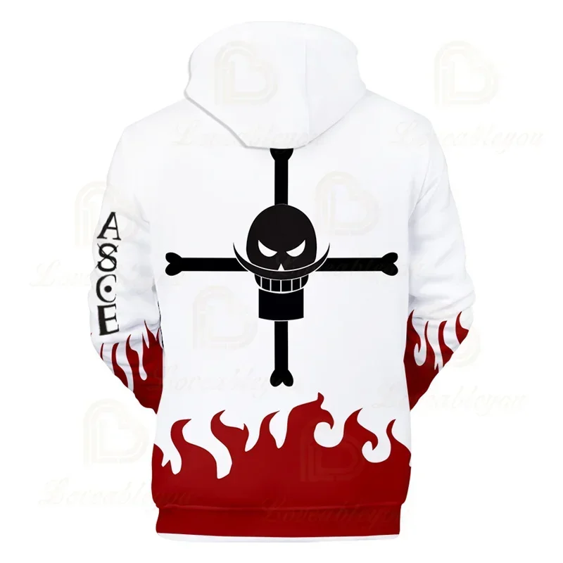 Толстовка с рисунком аниме One P Monkey D. Luffy от 6 до 19 лет детская толстовка 3D капюшоном