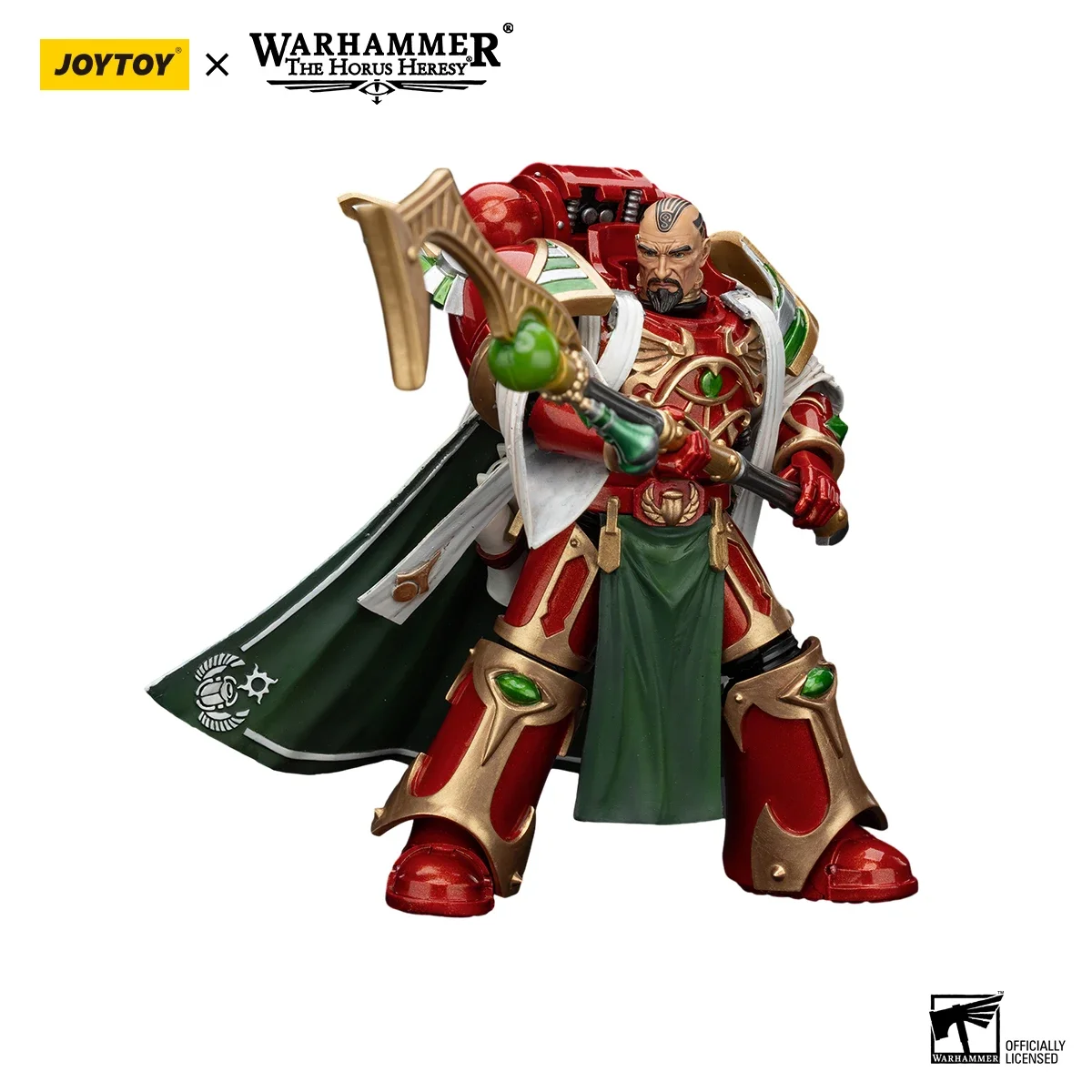 Фото 【В наличии】JOYTOY Warhammer 40K Thousand Sons Magistus Amon Аниме Модель Игрушки Подарок 1/18 Фигурка №5