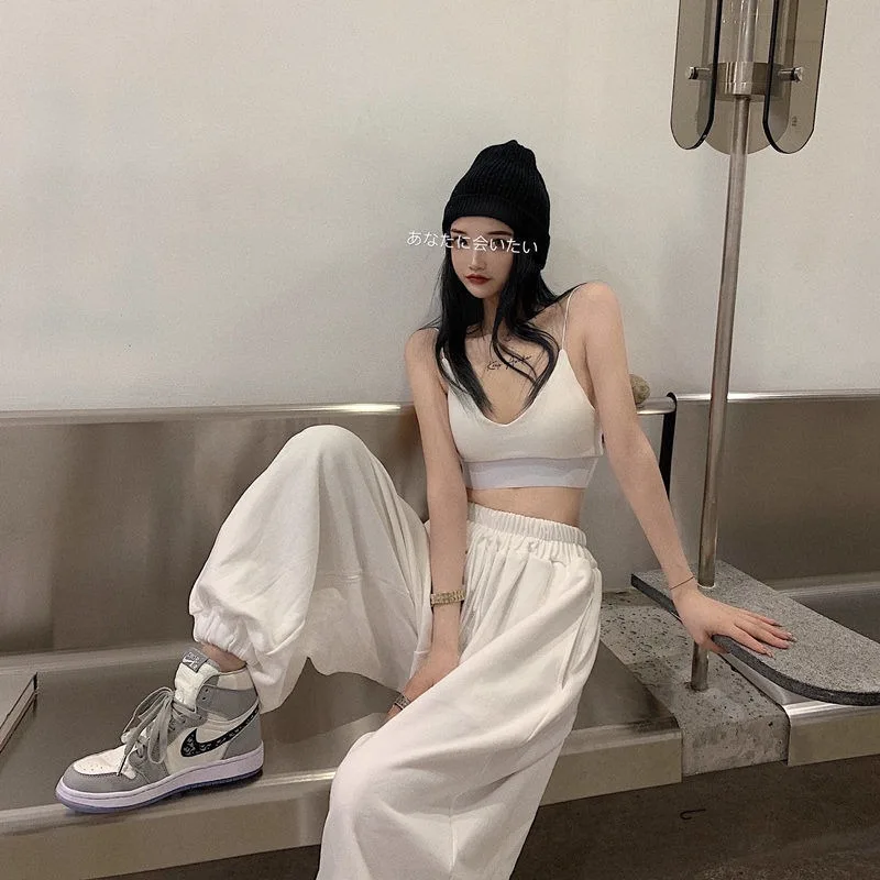 

Sweatpants for Women Fashion Autumn New Baggy Loose Sports Pants Trousers Female Joggers Streetwear Y2k Street Clothes