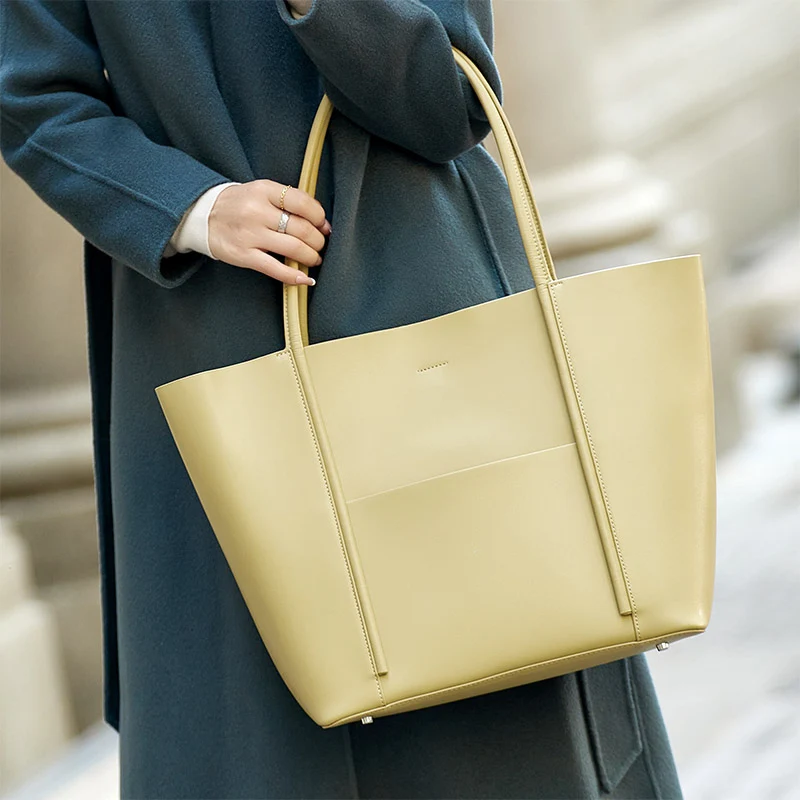 

ZOOLER Original Genuine Leather Luxury Handbags Large Capacity Tote Bags Women High Quality Luxury Brand Shoulder Bags #wg355