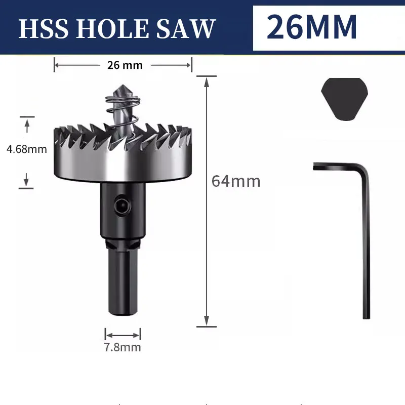

Сверла для кольцевой пилы CNHENRY HSS-6542 12-60 мм