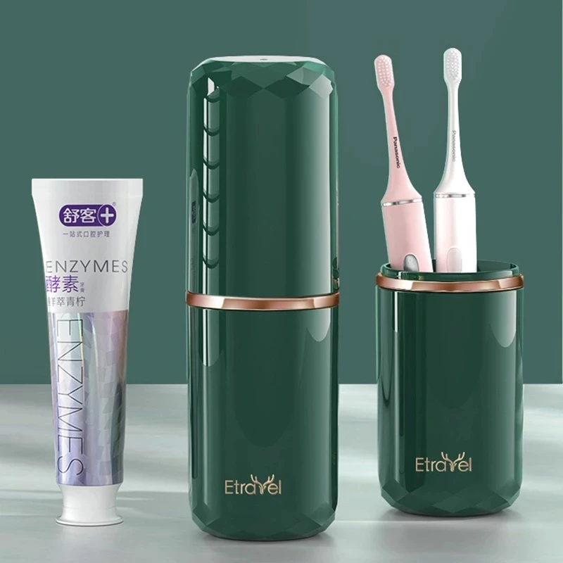 

Xiaomi Portable Toothbrush Storage Box Travel Toothbrush Storage Organizer Case Bathroom Accessories Toothpaste Box