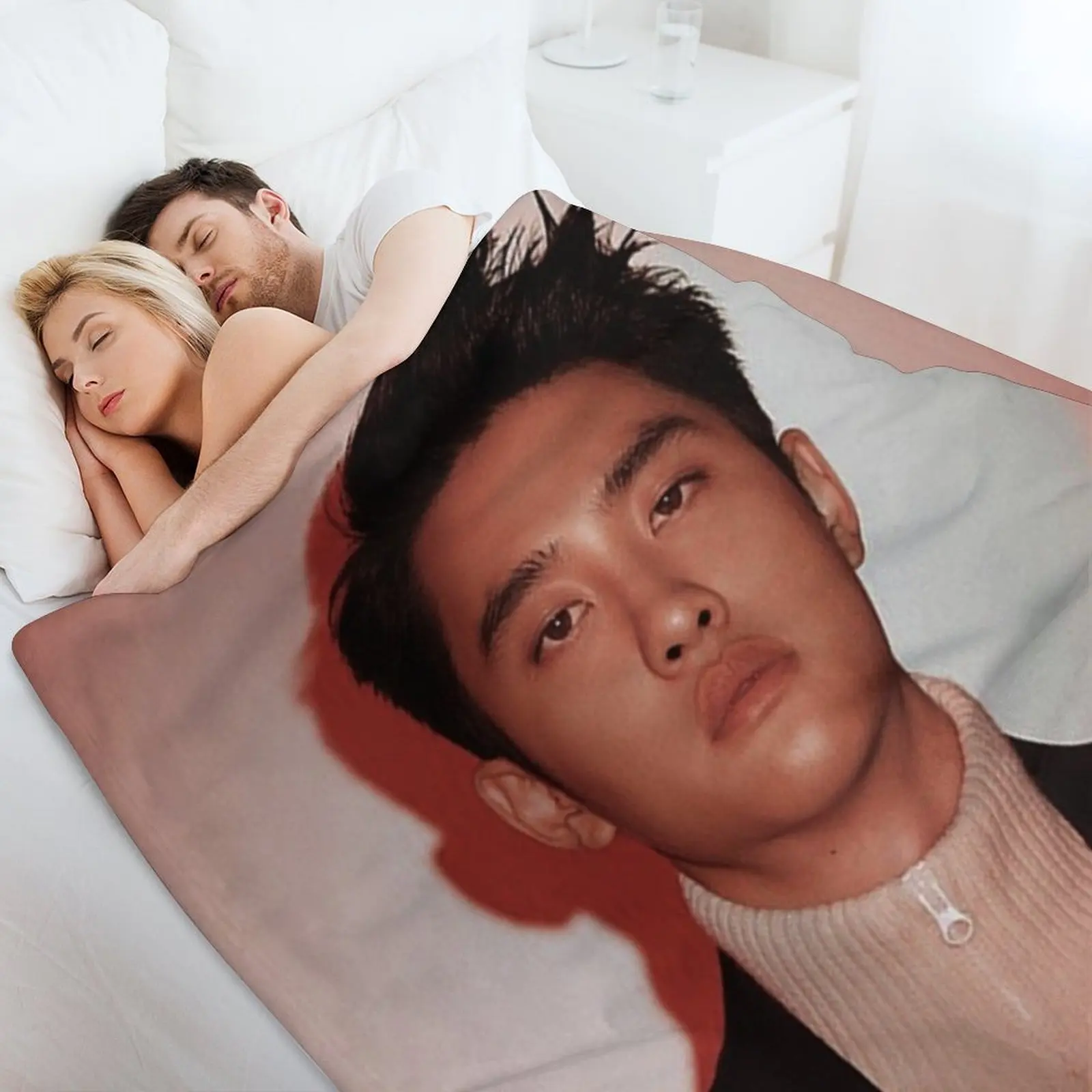 do kyungsoo (love shot) Плед Большие дорожные одеяла для диванов Мягкие большие