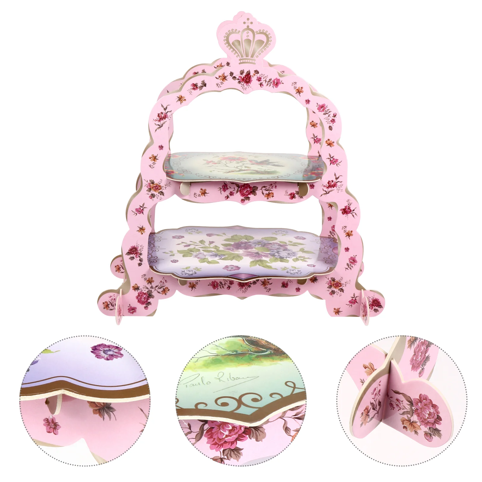 Подставка для торта поднос свадебной вечеринки привлекательный практичный