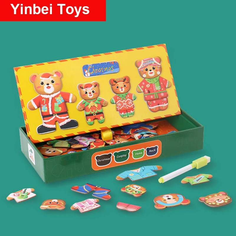 

Деревянный пазл для мальчиков, подарок для мальчика, 3D «сделай сам», Обучающие игрушки, обучающие деревянные игрушки, Монтессори, детские иг...