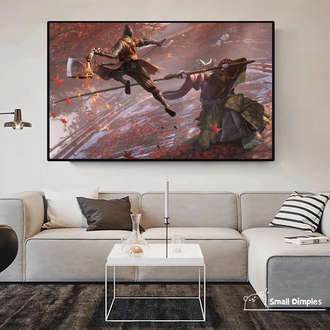 Sekiro Shadows Die Twice Game Poster Canvas Art Print Home Decoration Wall Painting ( No Frame )