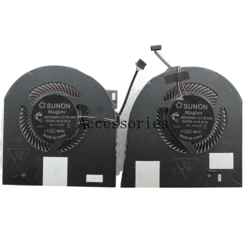 Новый оригинальный вентилятор охлаждения процессора ноутбука для Dell Precision 7530 7540