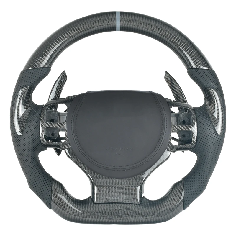 

Customized 100% Real Carbon Fiber Steering Wheel For For Lexus ISF RCF GS IS ES ES250 IS250 IS300
