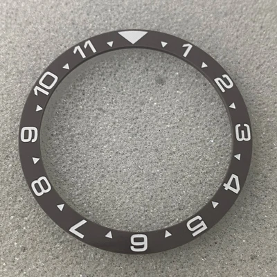 Watch Accessories SKX flat ceramic bezel  insert  38mm outer diameter 31.5mm inner diameter bezel case