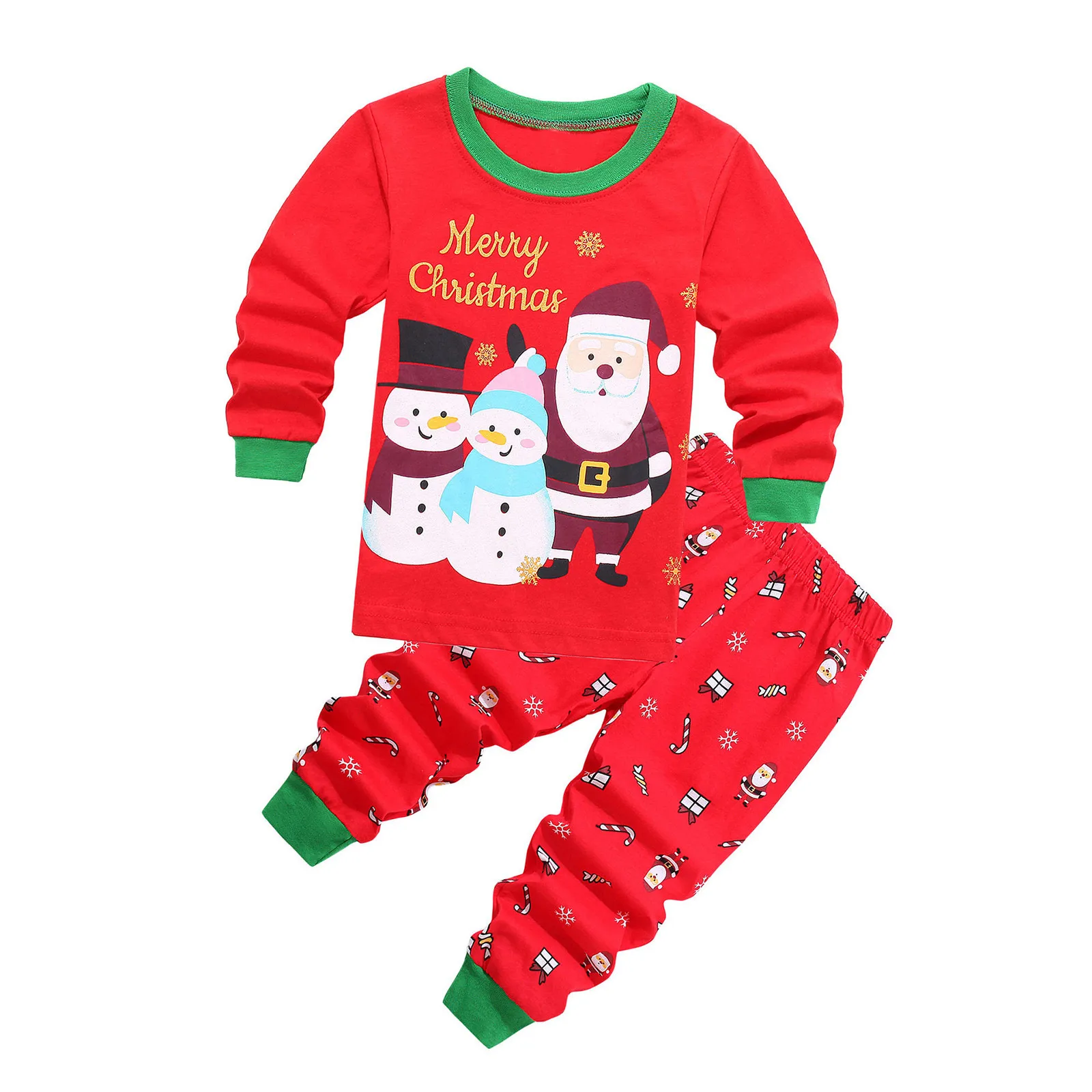 

Boys Pajamas for Baby Girls Boys Christmas Santa XMAS Pajamas Set Soft 4t Boys Clothes Fall Sets Baby Boy Boutique Outfits