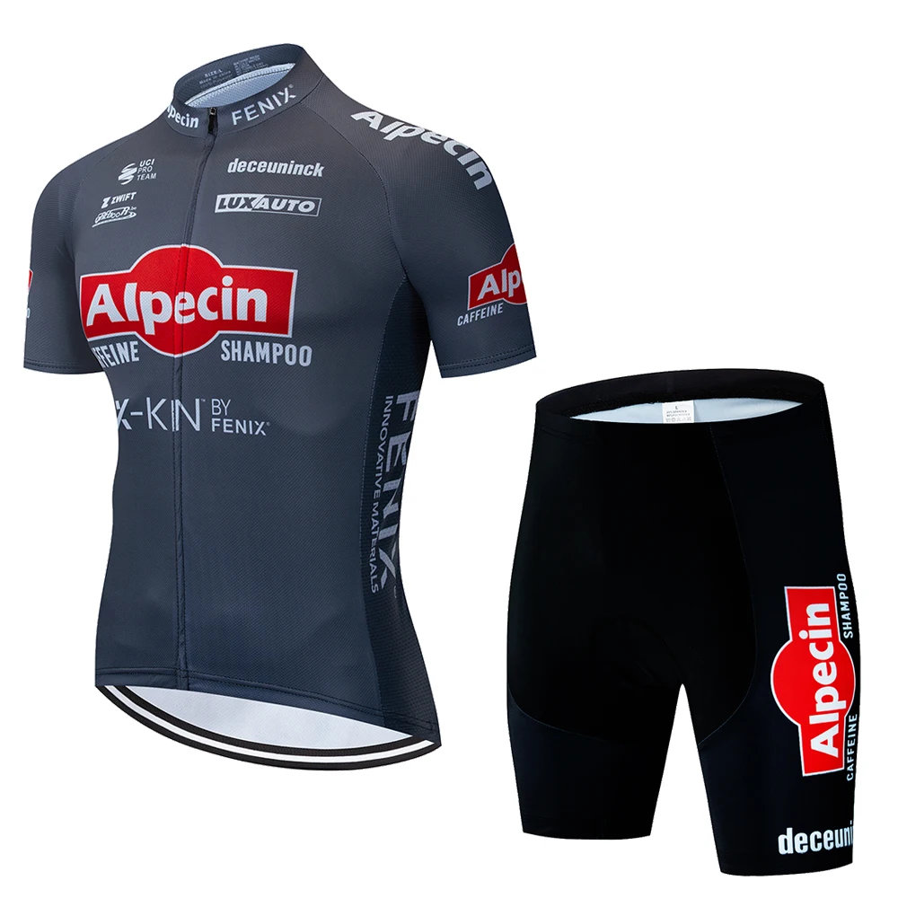 ALPECIN-Conjunto de Ropa de Ciclismo Tour de Francia, Maillot de verano para...